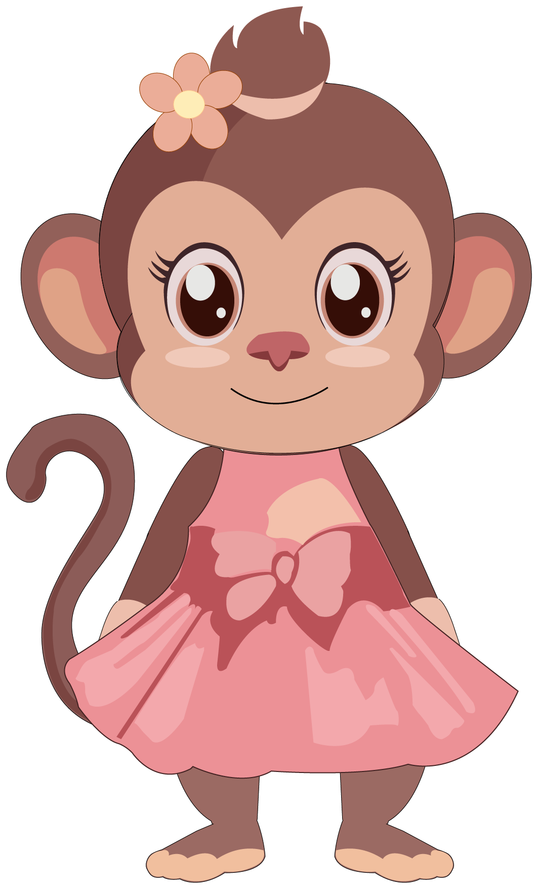 Monkey character